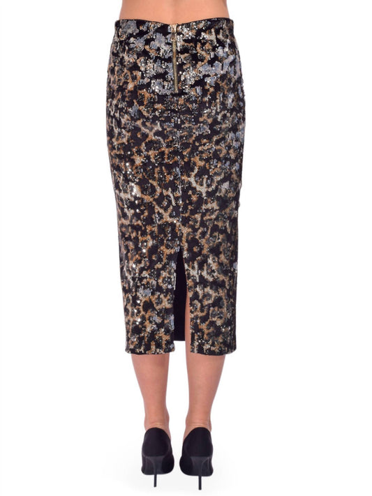 Le Superbe - Liza Sequin Midi Skirt
