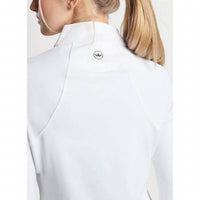 PETER MILLAR Raglan-sleeve Perth Layer Pullover in white - women's top - view 4