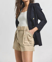 Derek Lam 10 Crosby - Monterey Belted Shorts