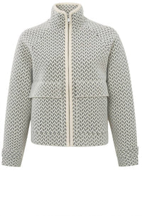 Bucketlist - Patterned Zip-up Jacket