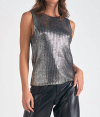 Elan - Crewneck Slick Sweater