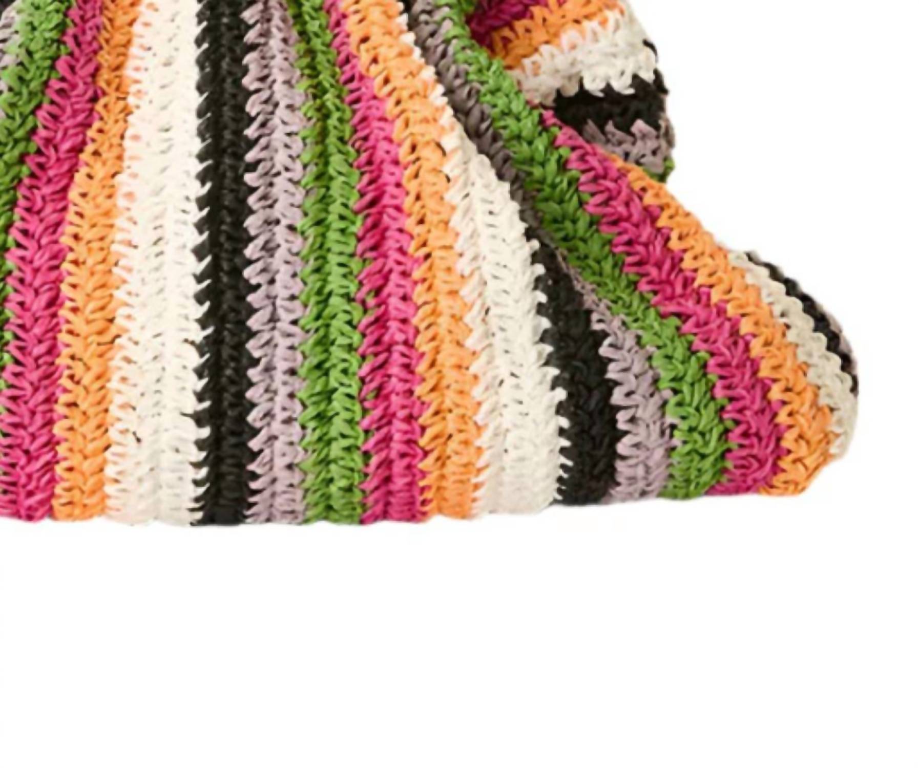 BTB Los Angeles Women's Stella Clutch in rainbow - women's bag - detail view