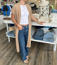 White + Warren - Cashmere Long Open Cardigan