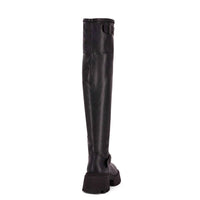 Andrea - Women's Knee High Combat Boots