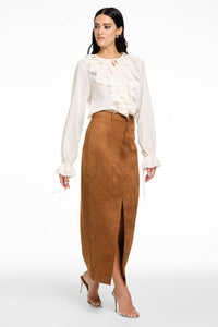 Toccin - Tobi Exaggerated Ruffle Blouse