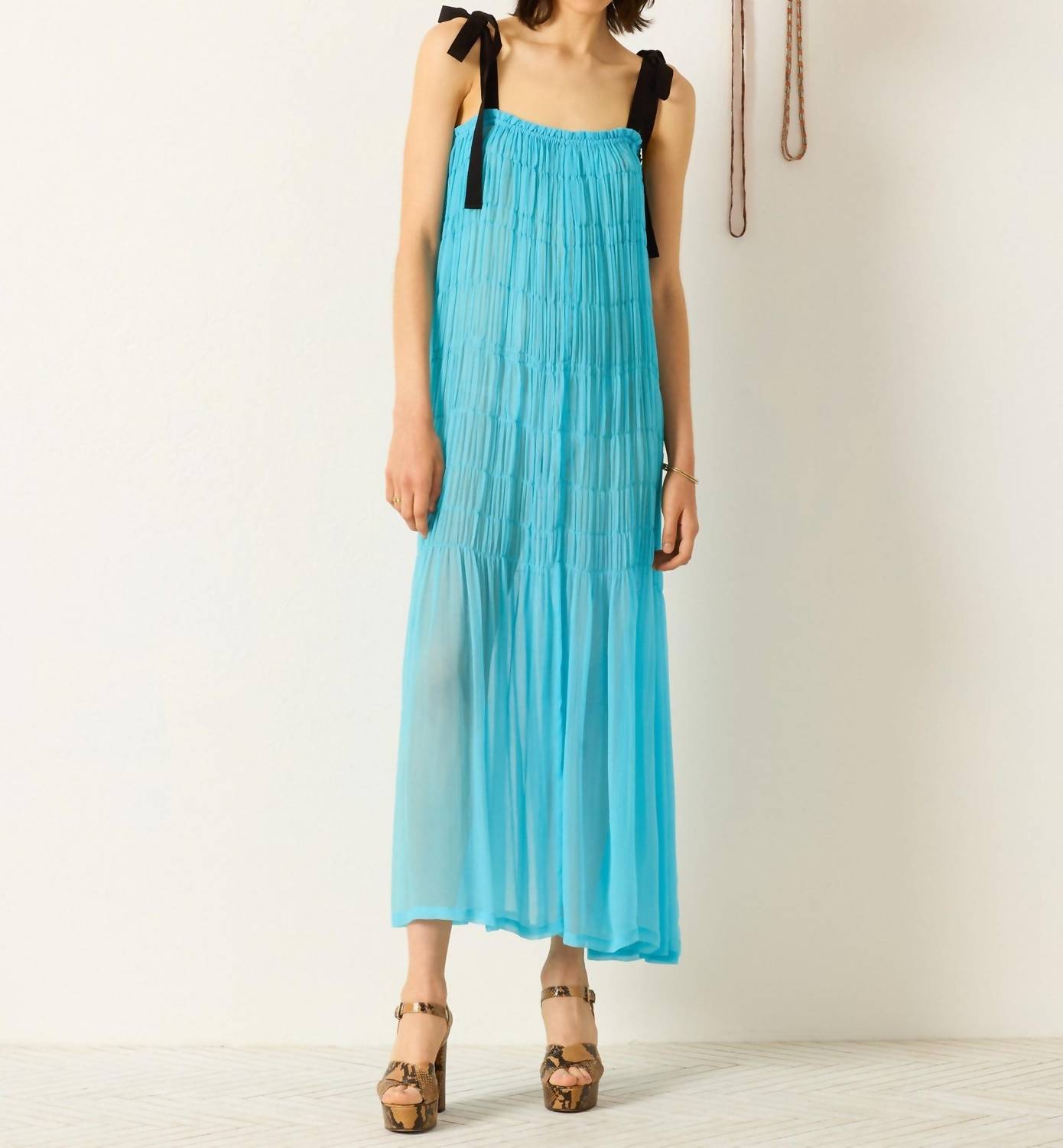 ALIX OF BOHEMIA Emrys Cerulean Stone Dess in blue - women's dress