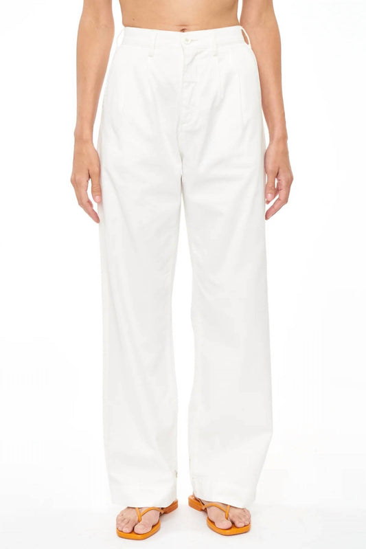 Ellery High Rise Wide Leg Trouser