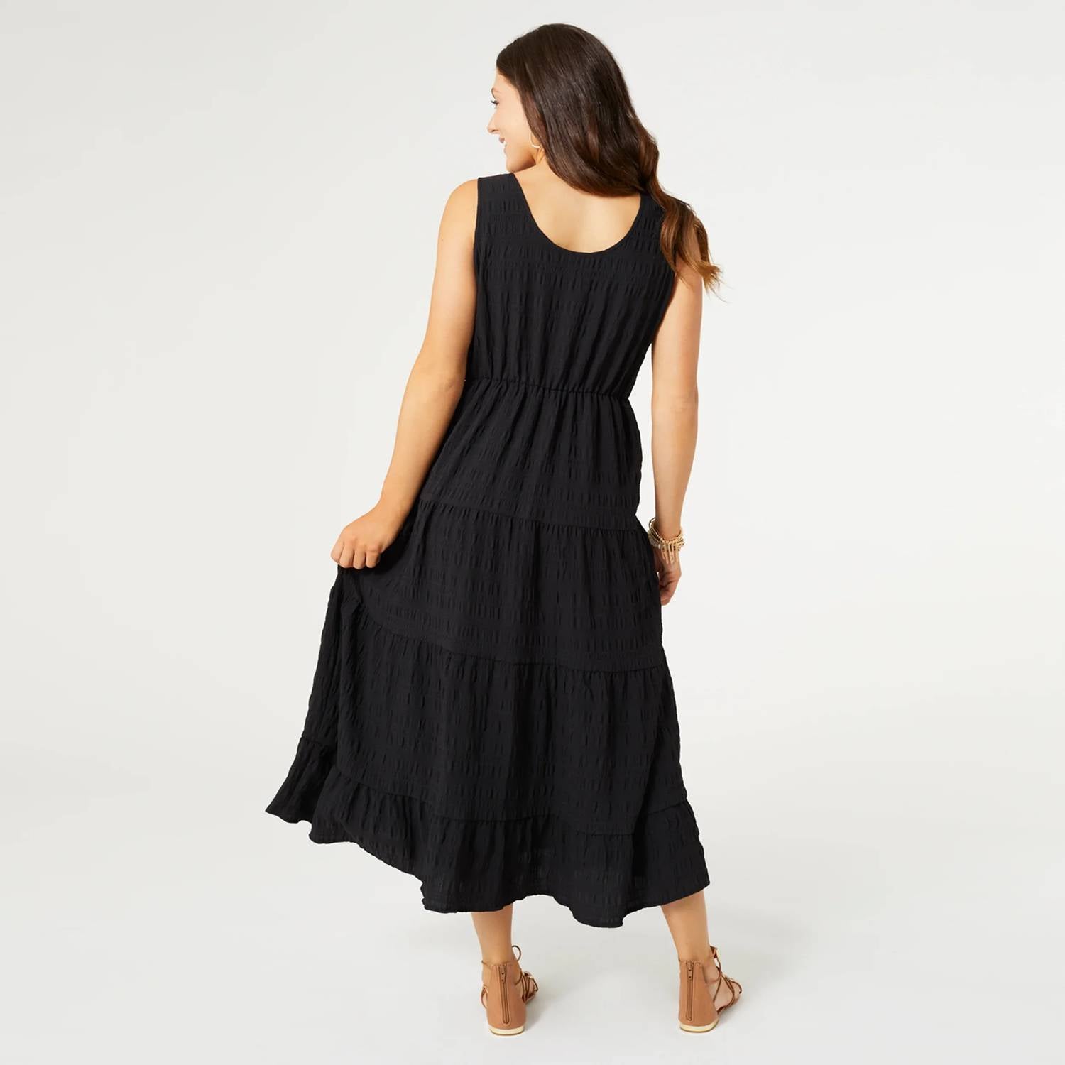 Coco + Carmen - Meadow Gauze Tiered Tank Dress