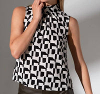 Sanctuary - Mockneck Popover Blouse