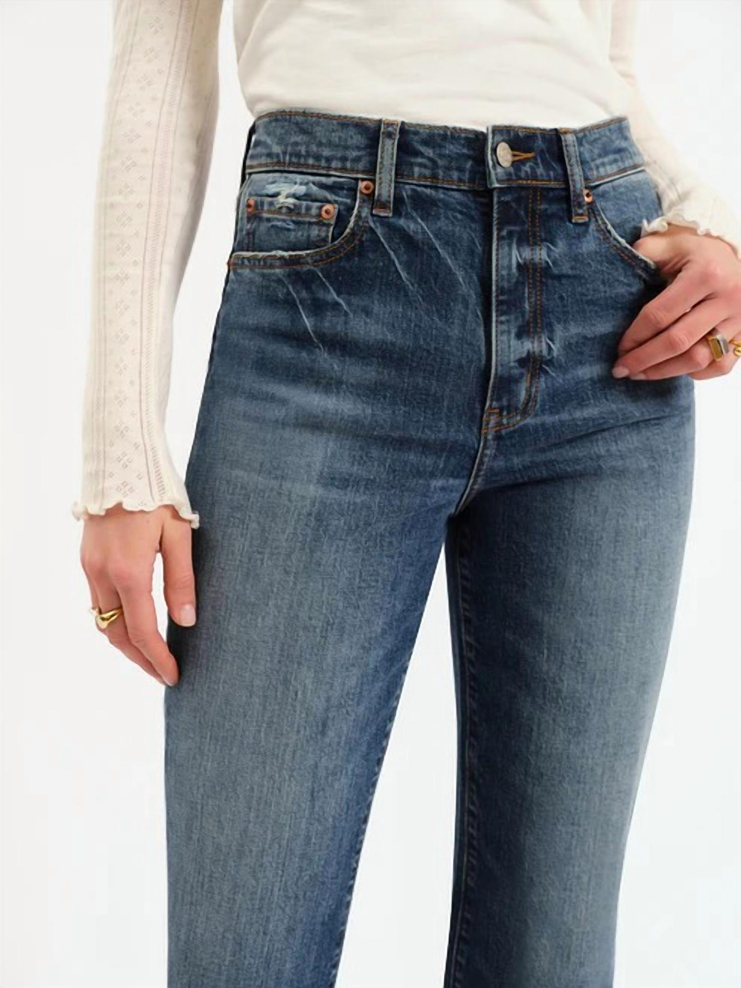 Daze - Sundaze High Rise Vintage Straight Jeans