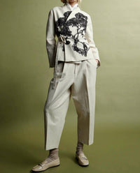 Psophia - Structured Slouchy Pant