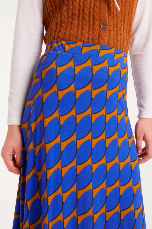 Compania Fantastica - Skouros Print Midi Skirt