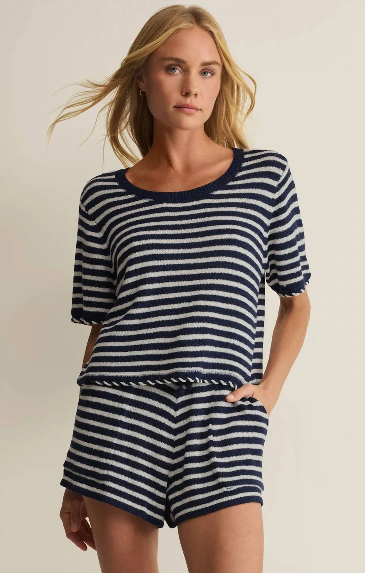 Z Supply - Patton Short Sleeve Sweater Top