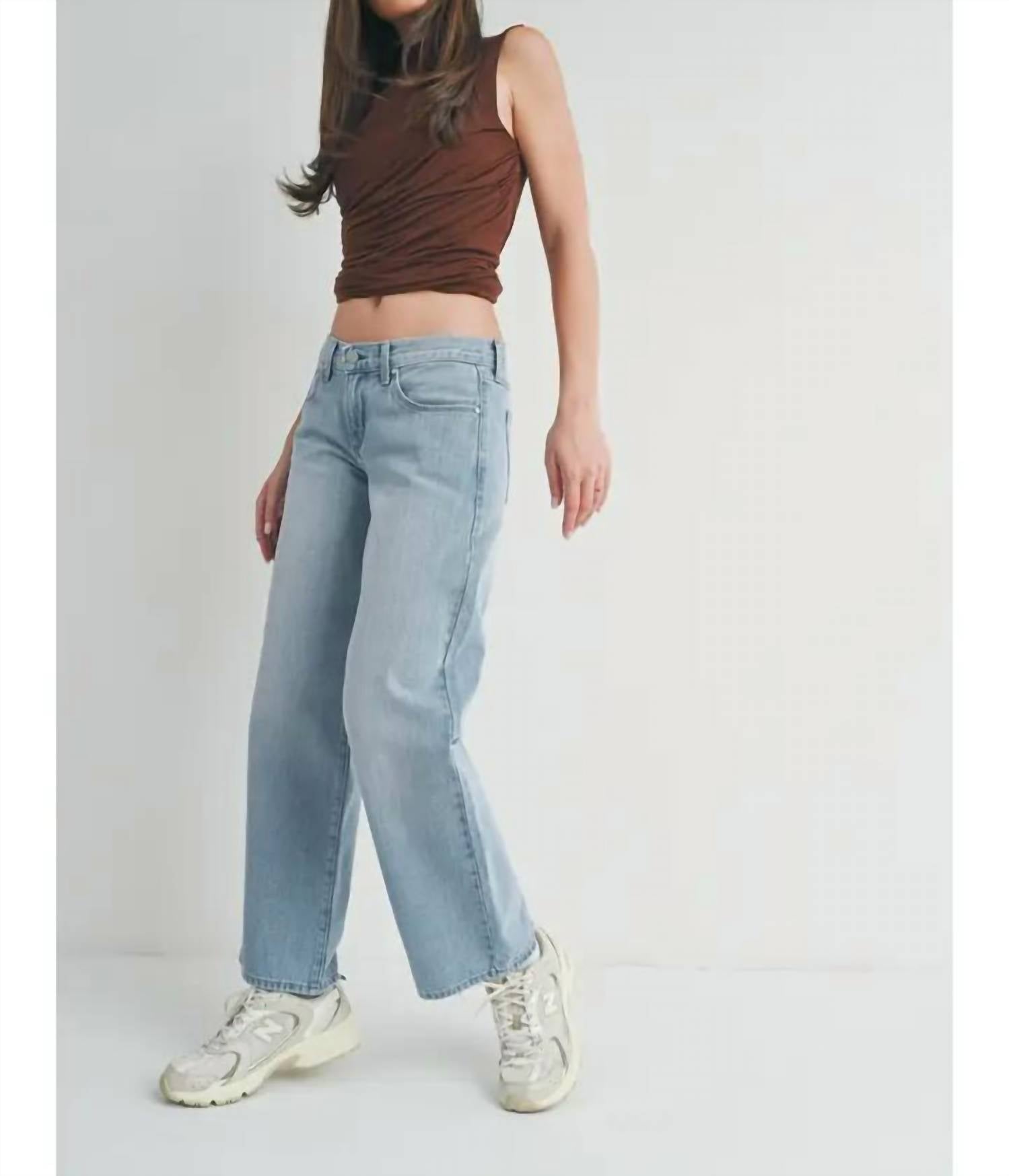 Just Black Denim - Low Rise Loose Jean