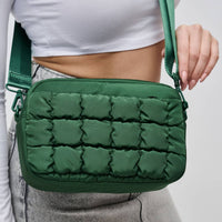 Sol And Selene - Women's Inspiration Quilted Nylon Crossbody Bag