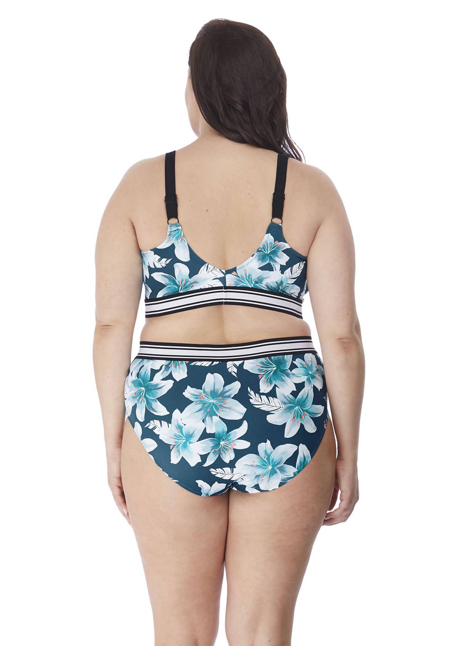 Elomi - Island Lily Sweetheart Crop Bikini Top