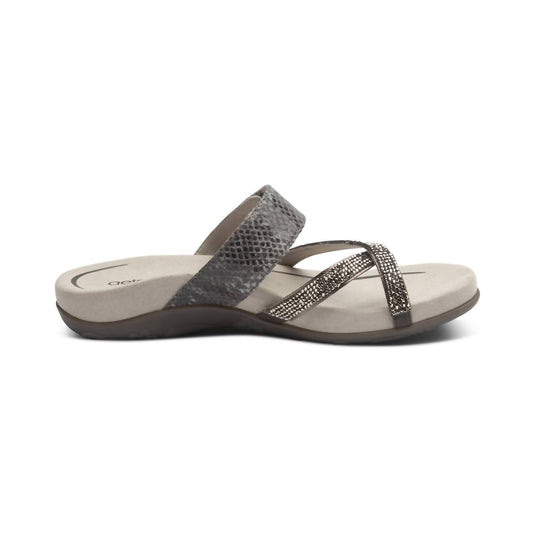 Aetrex - Women's Izzy Sparkle Slide Sandal