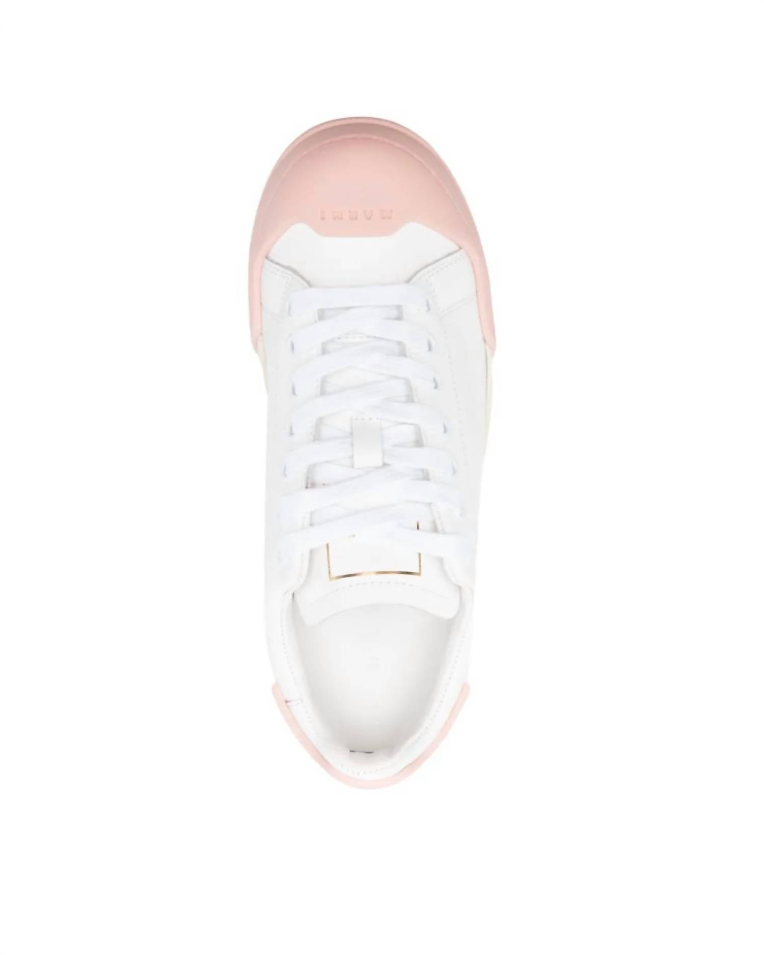Marni - Women's Dada Bumper Low-top Leather Sneakers