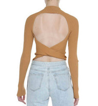 Eesome - Twisted Open Back Top