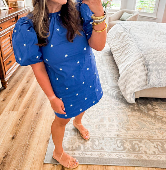 Pinch - Star Embroidered Dress
