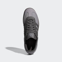 adidas Men's Samba Og Suede Crochet Detail Low Top Casual Sneakers in glory grey charcoal gum - men's sneaker - view 8
