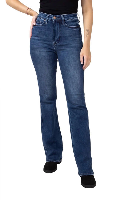 Judy Blue - Tummy Control Bootcut Jeans - Short Length