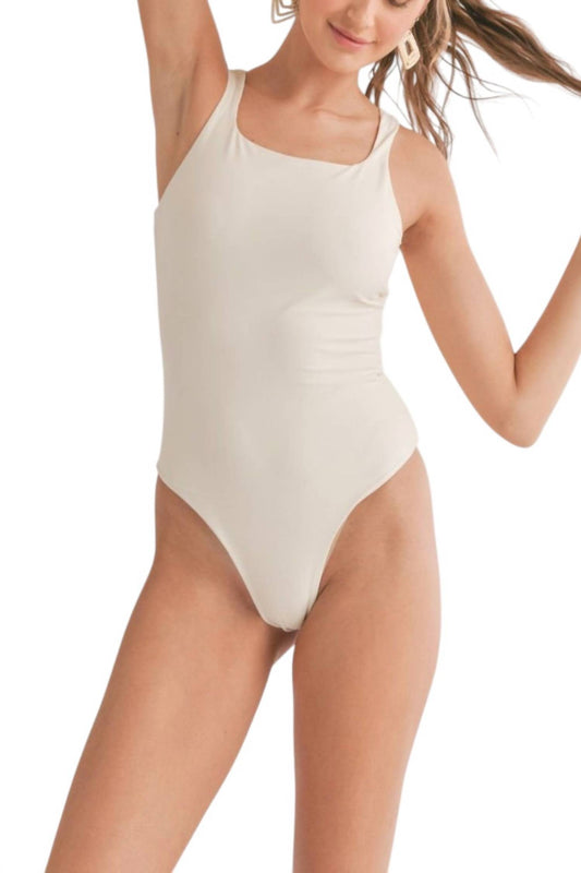 Sadie & Sage - Square Neck Swimsuit/Bodysuit