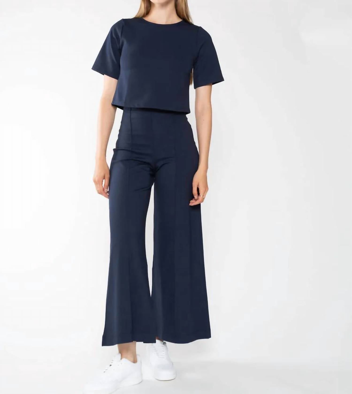 Ripley Rader - Ponte Knit Wide Leg Pant