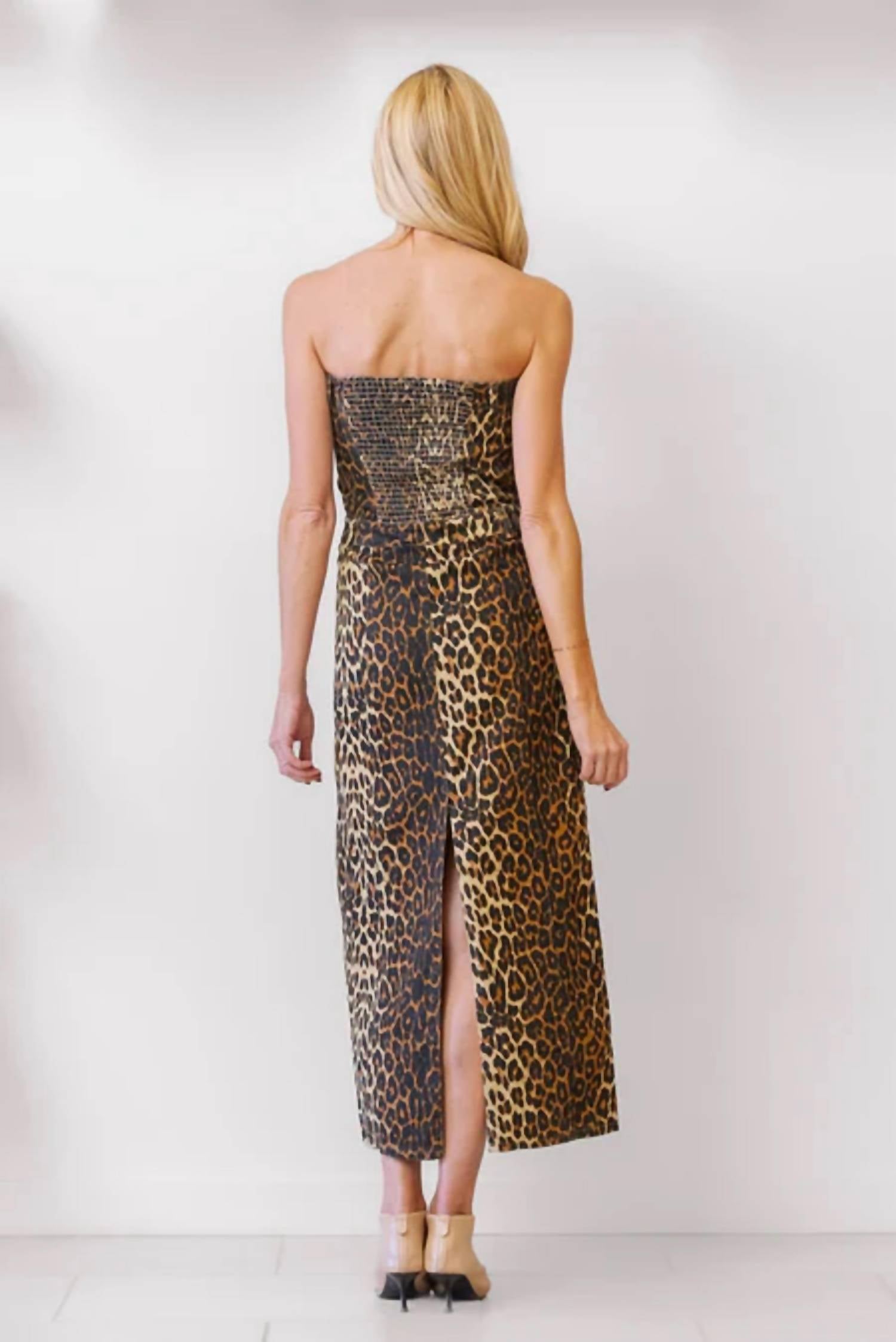 Sofie The Label - Strapless Midi Dress