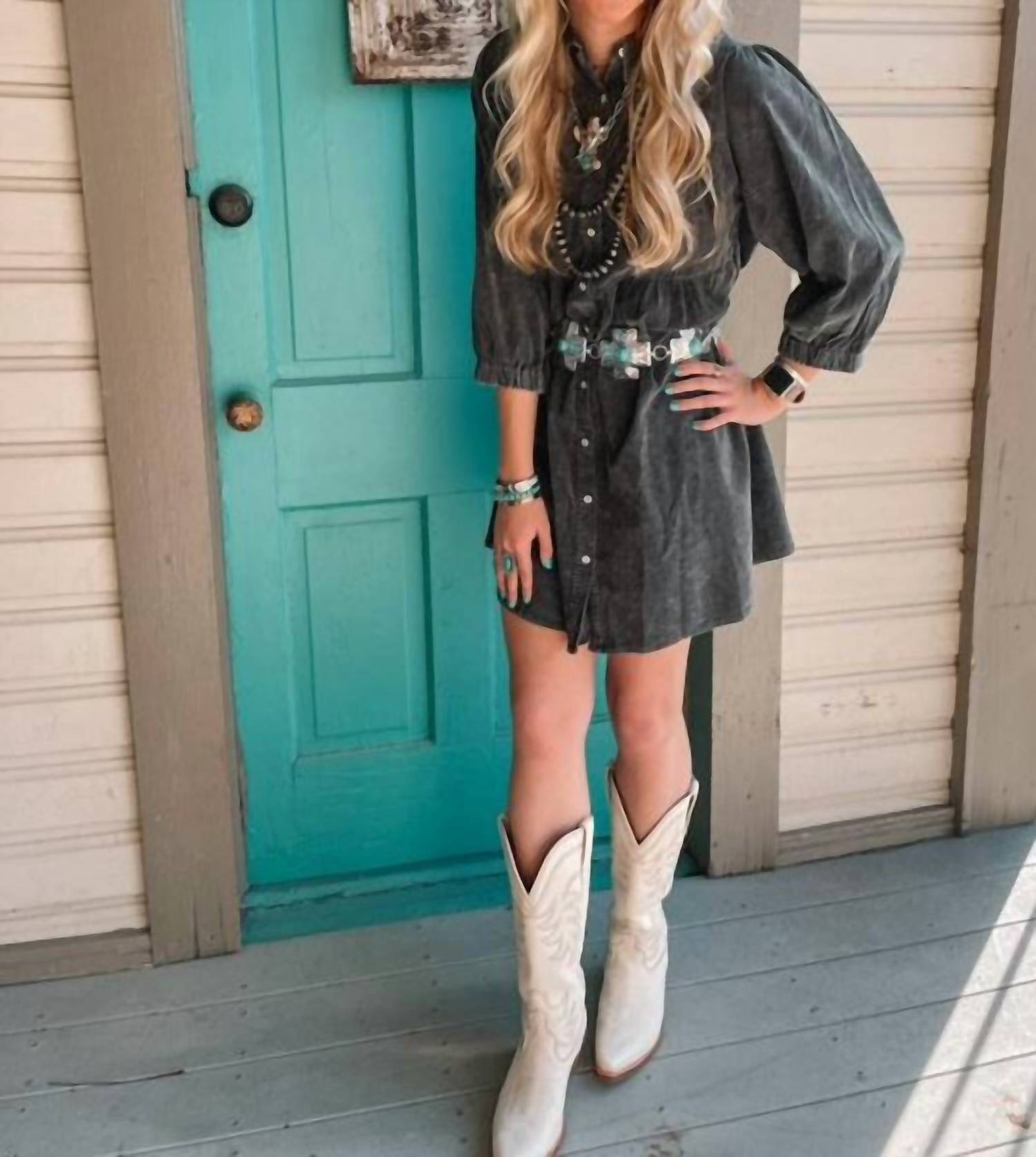 Umgee - Moss Rose Dress