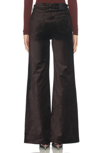 Citizens of Humanity Kimberly Flare Jeans in espresso - women's jeans - detail view