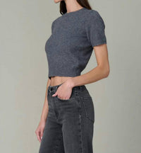 Joe'S Jeans - Steph Shrunken Short Sleeve Sweater