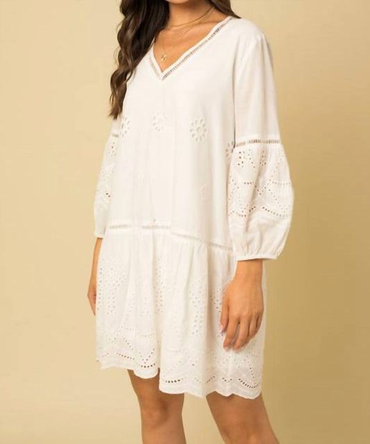 Gilli - Eyelet Dress