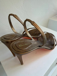 Santoni - Women's Serpent Almond-Toe Sandals