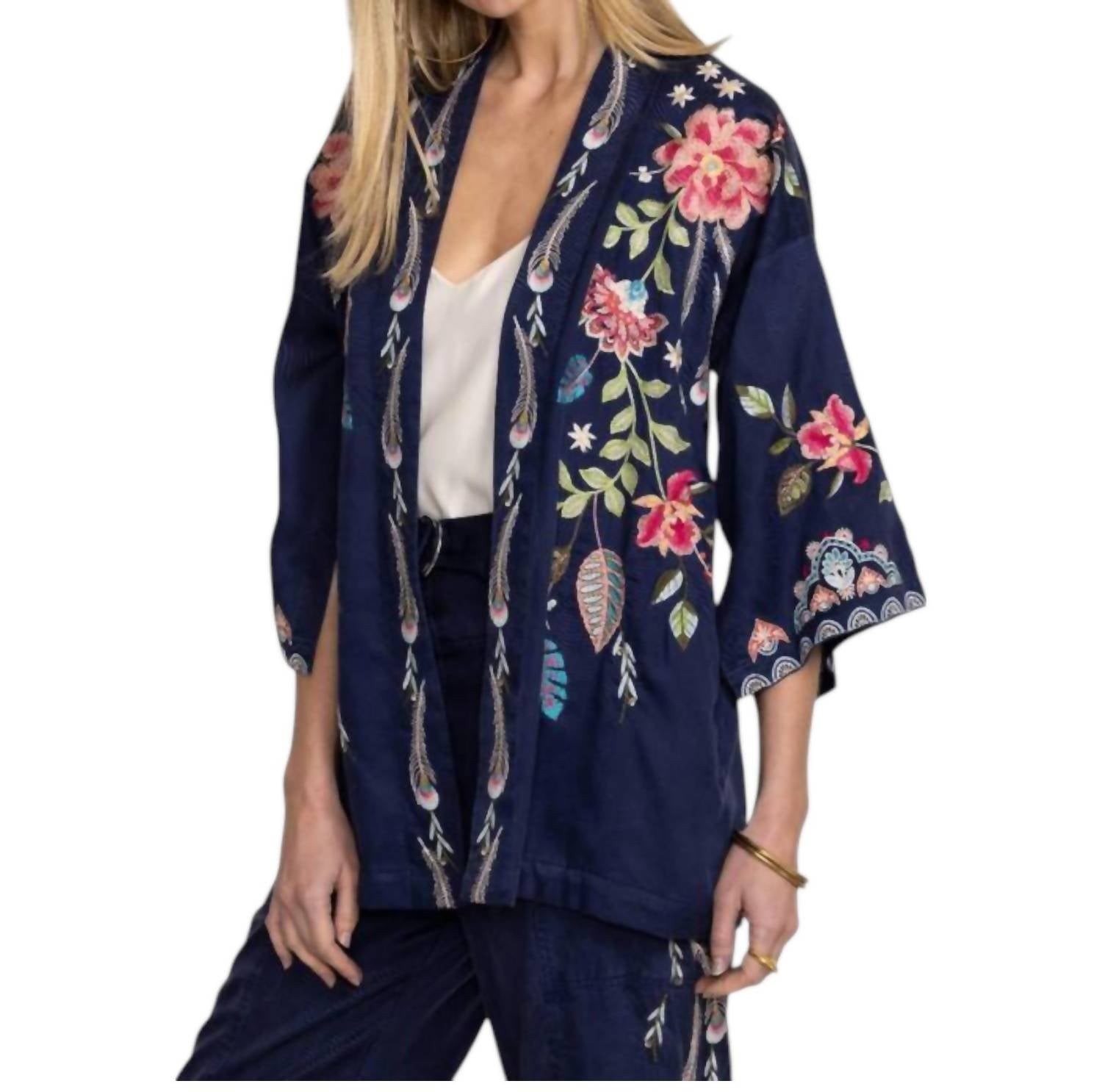 Johnny Was - Emika Floral Kimono Top