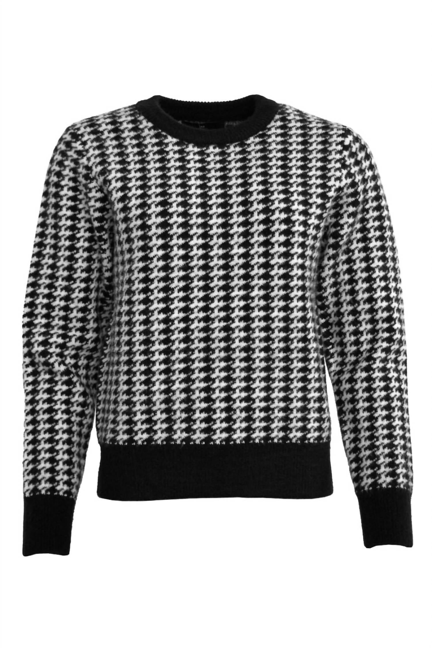 Withblack - Stella Houndstooth Pullover