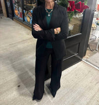 Elan - Suede Wide Leg Pants