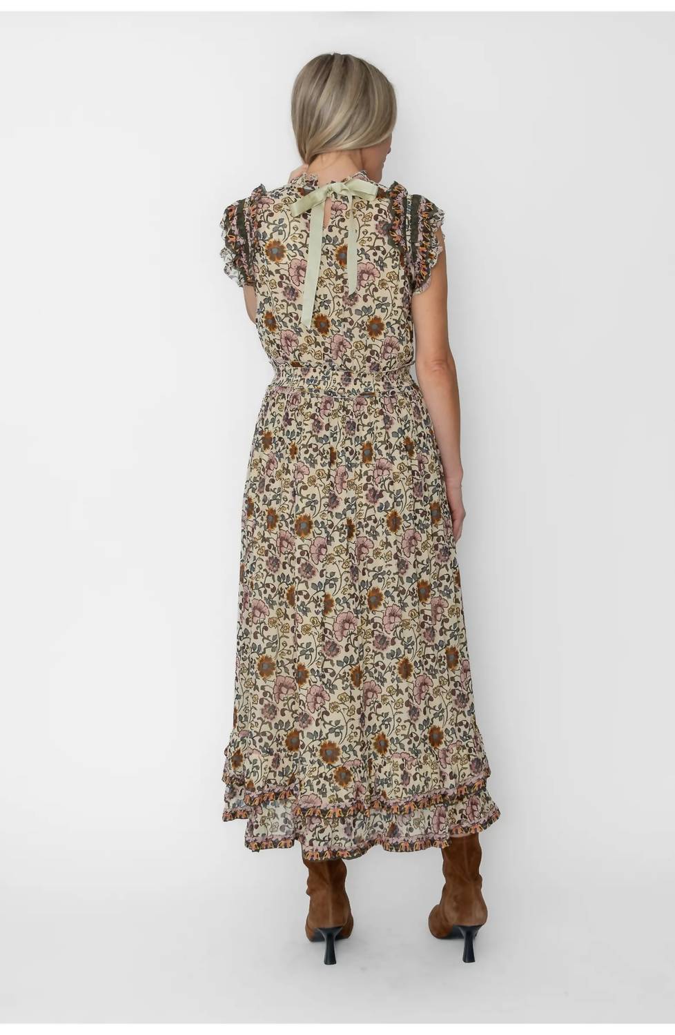 West Of - Michele Ankle Maxi Dress