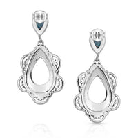 Montana Silversmiths - Women's Lady Guadalupe Dangle Stone Earrings