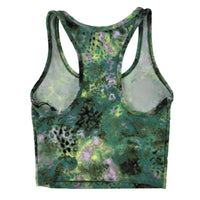 Calvin Klein - Women's Tie Dye Racerback Cropped Tank