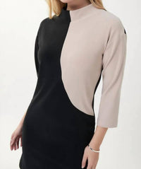 Joseph Ribkoff - Camila Color Block Mini Dress