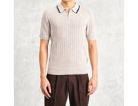 Wax London - Bury Zip Polo Shirt