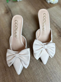 Ccocci - Women's Carol Big Bow Kitten Heel