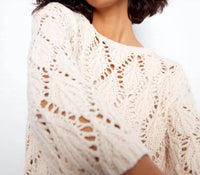 Charlie B - Crochet Crew Neck Sweater