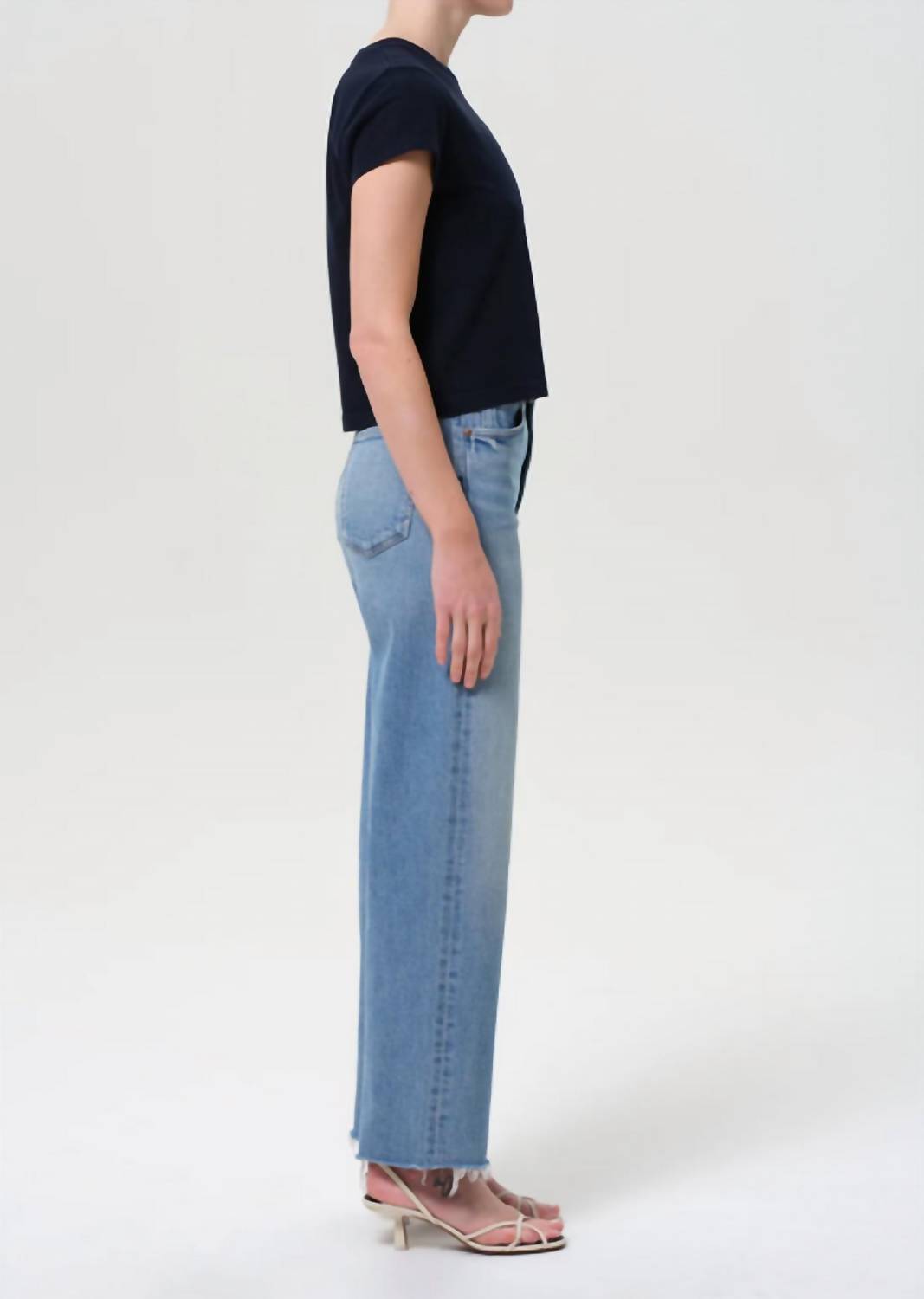 Agolde - Ren High Rise Cropped Jeans