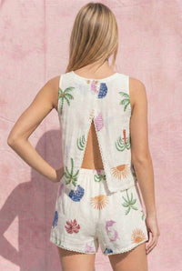 Illa Illa - Seaside Two Piece Short Set