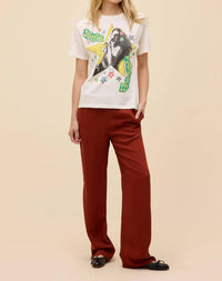 Daydreamer - Janis Joplin Scrapbook Art Boyfriend Tee