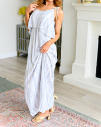 Lovely Melody - No More Grey Skies Maxi Dress