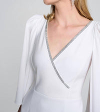 Joseph Ribkoff - Knee-length Shift Dress With V-neck