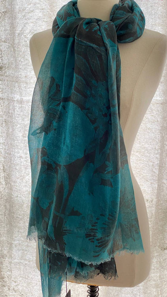 Avant Toi - Women's Modal Scarf With Brushes